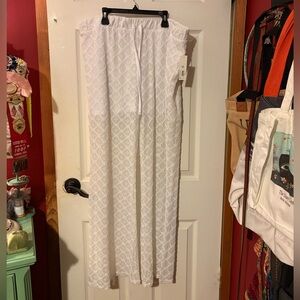 No Boundaries Crochet Flare Pants